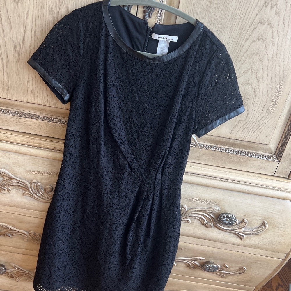 Black short dress